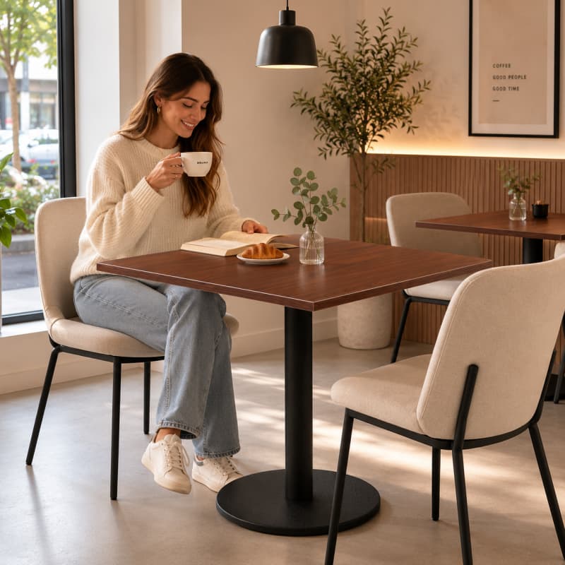 Mesa restaurant 70x70cm