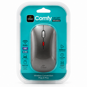 Mouse Inalámbrico MLAB Comfy M60BT Bluetooth + 2.4GHz 1600 DPI Gris