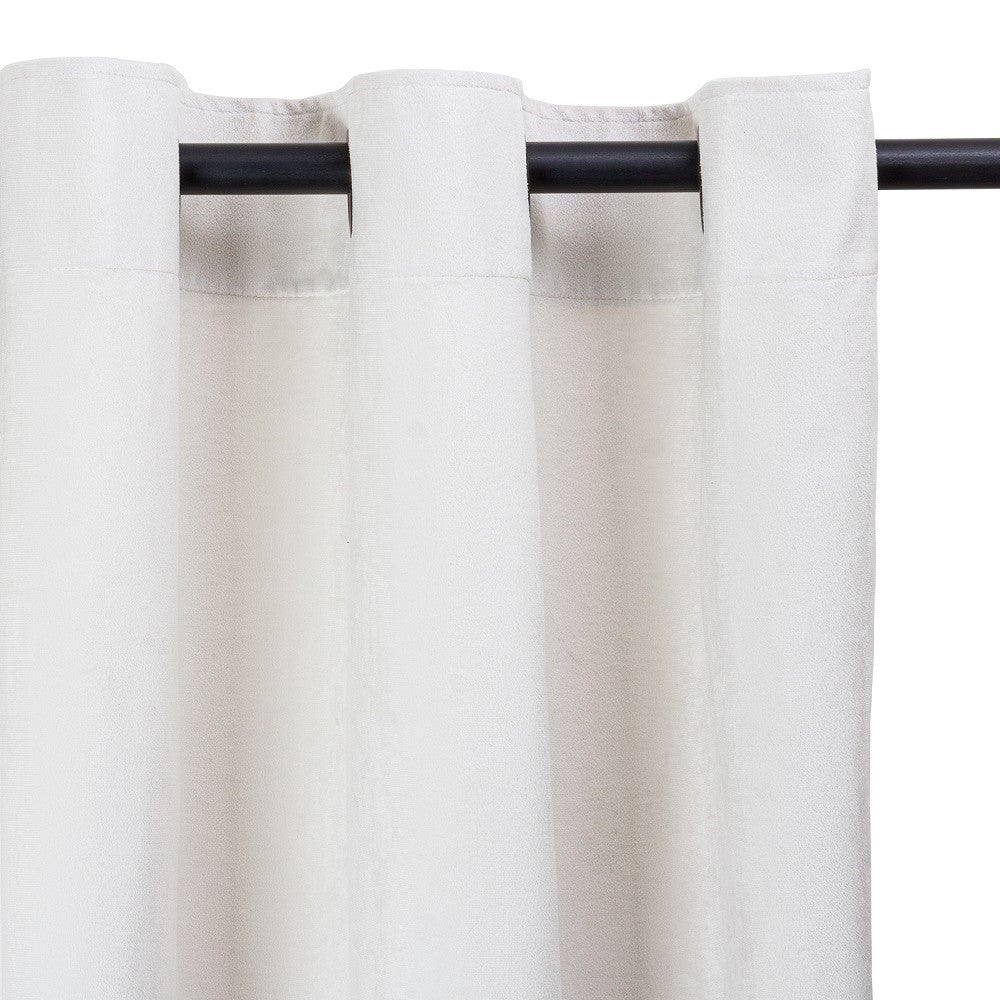 Cortina argollas Felpa New Velvet Ivory, Masel