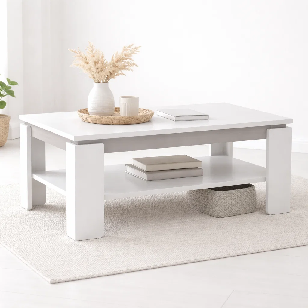 Mesa De Centro Oslo Blanca