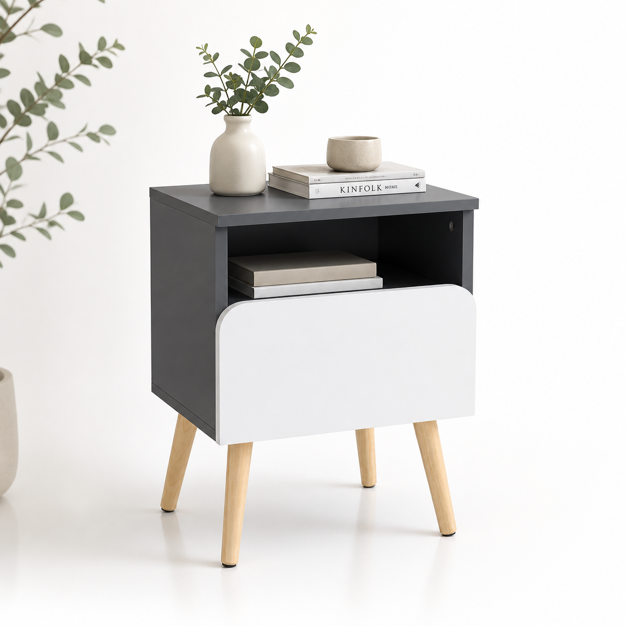 Velador Nordic 1 cajon
