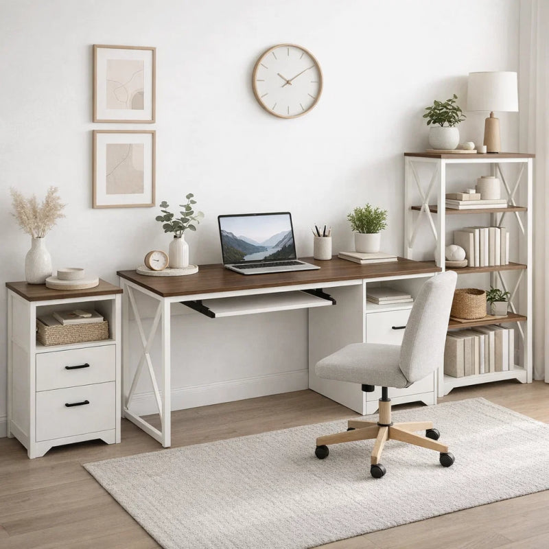 Escritorio Prisma Wallnut 120CM