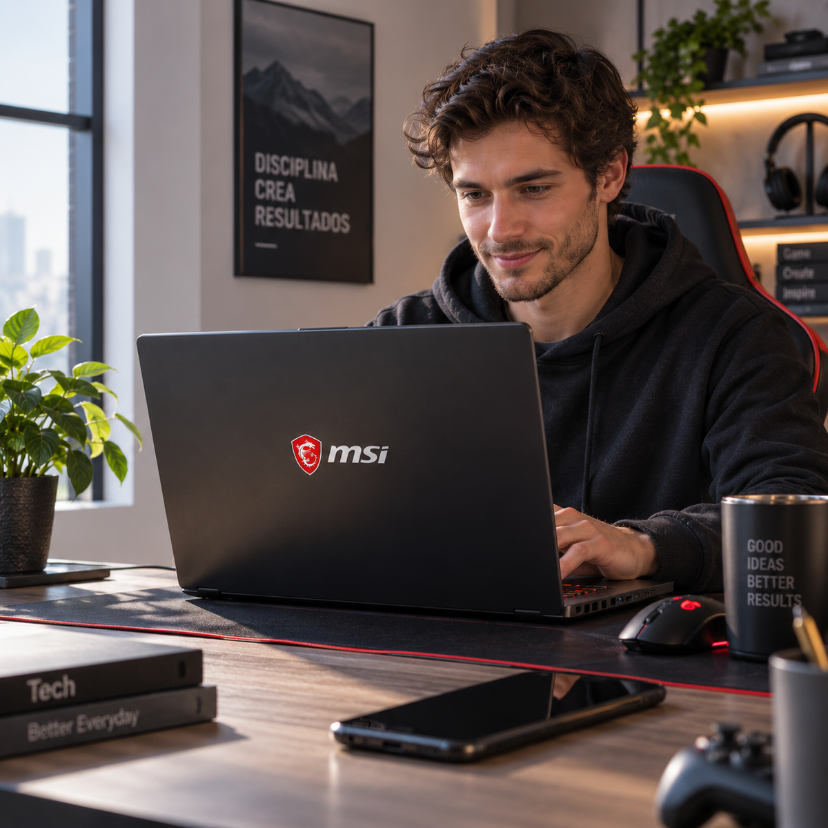 Notebook MSI Gs65 Stealth Thin Intel Core i7-8750H 32GB RAM 512GB SSD NVIDIA Geforce GTX 1070