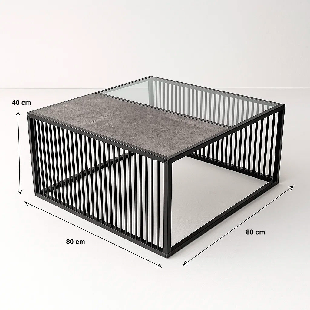 Mesa de centro bohemia 80x80