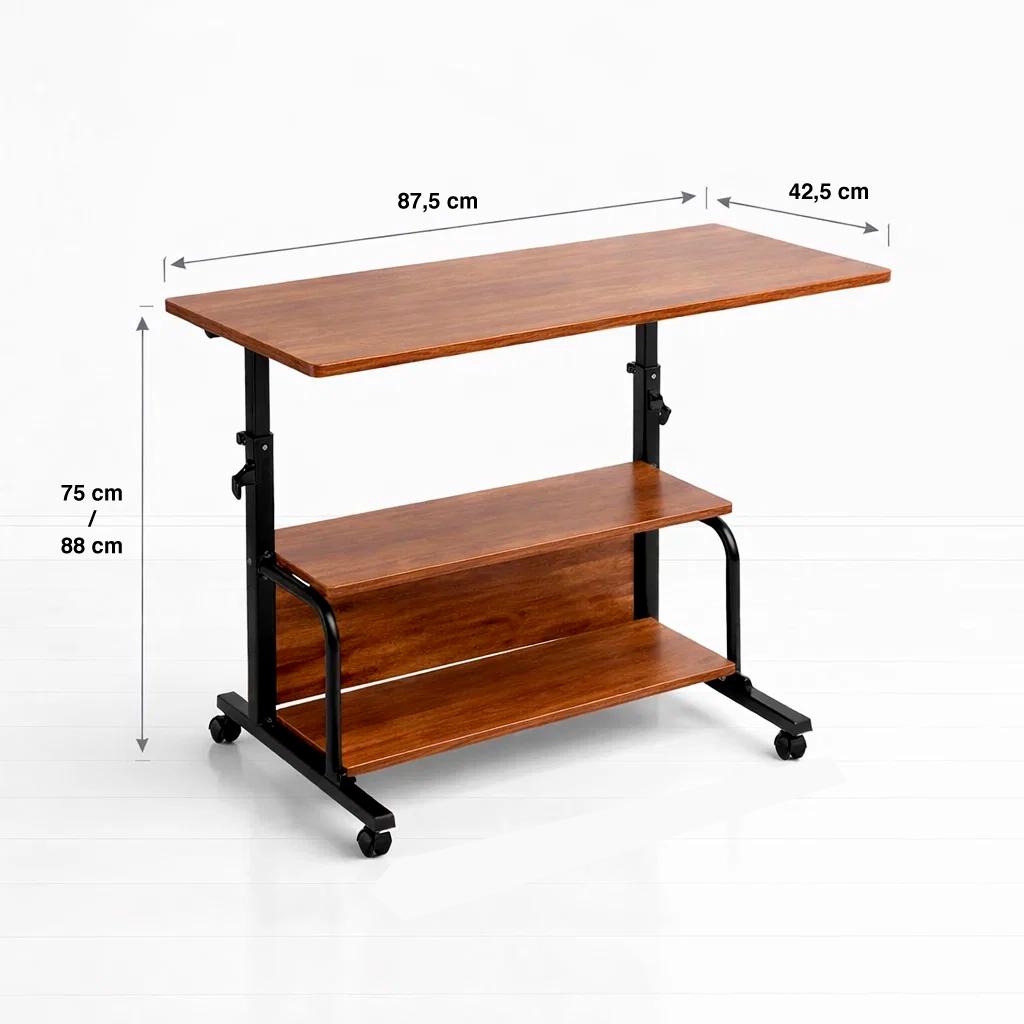 Mesa escritorio ajustable Skipa 87x42x75