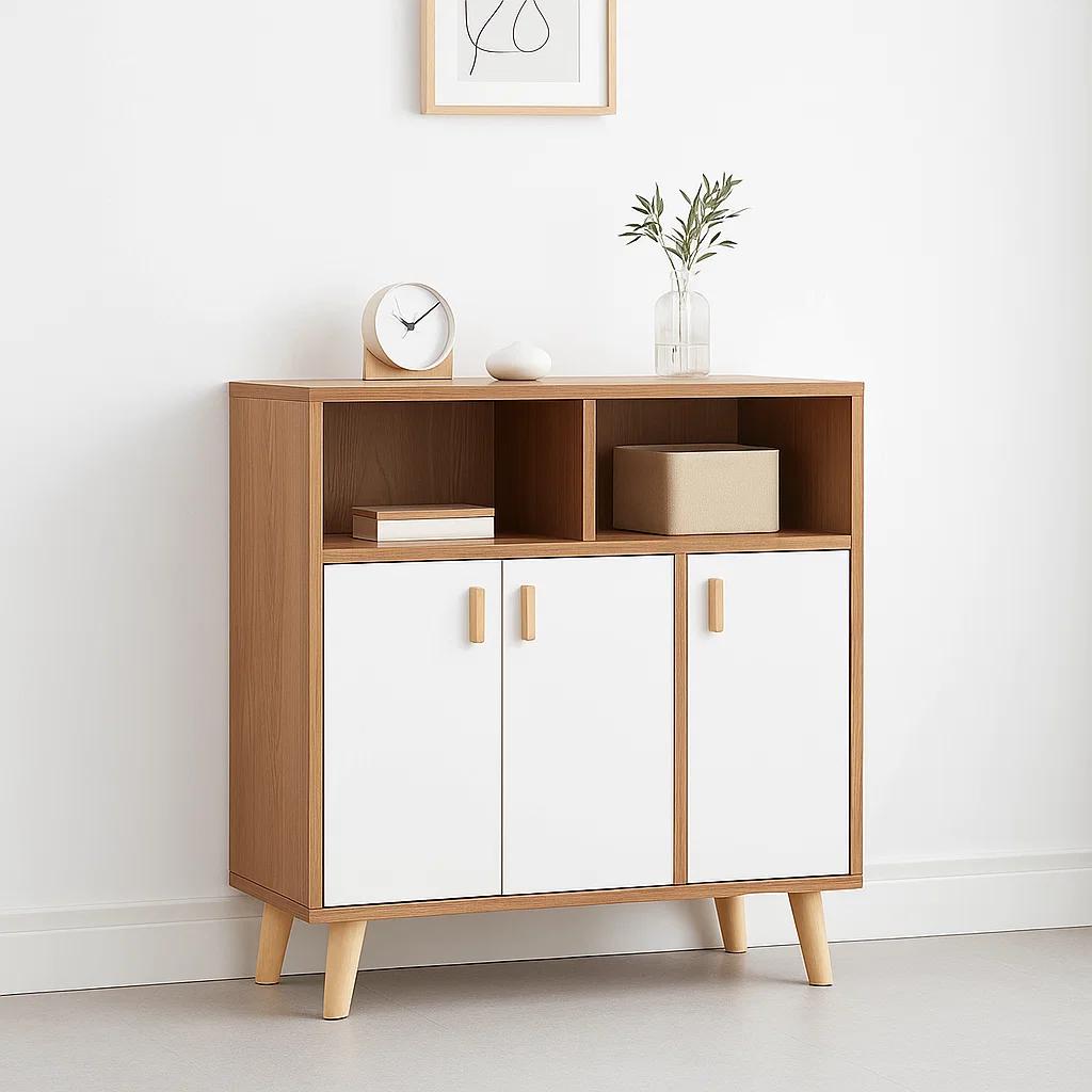 Cómoda Zapatero blanca madera MDF