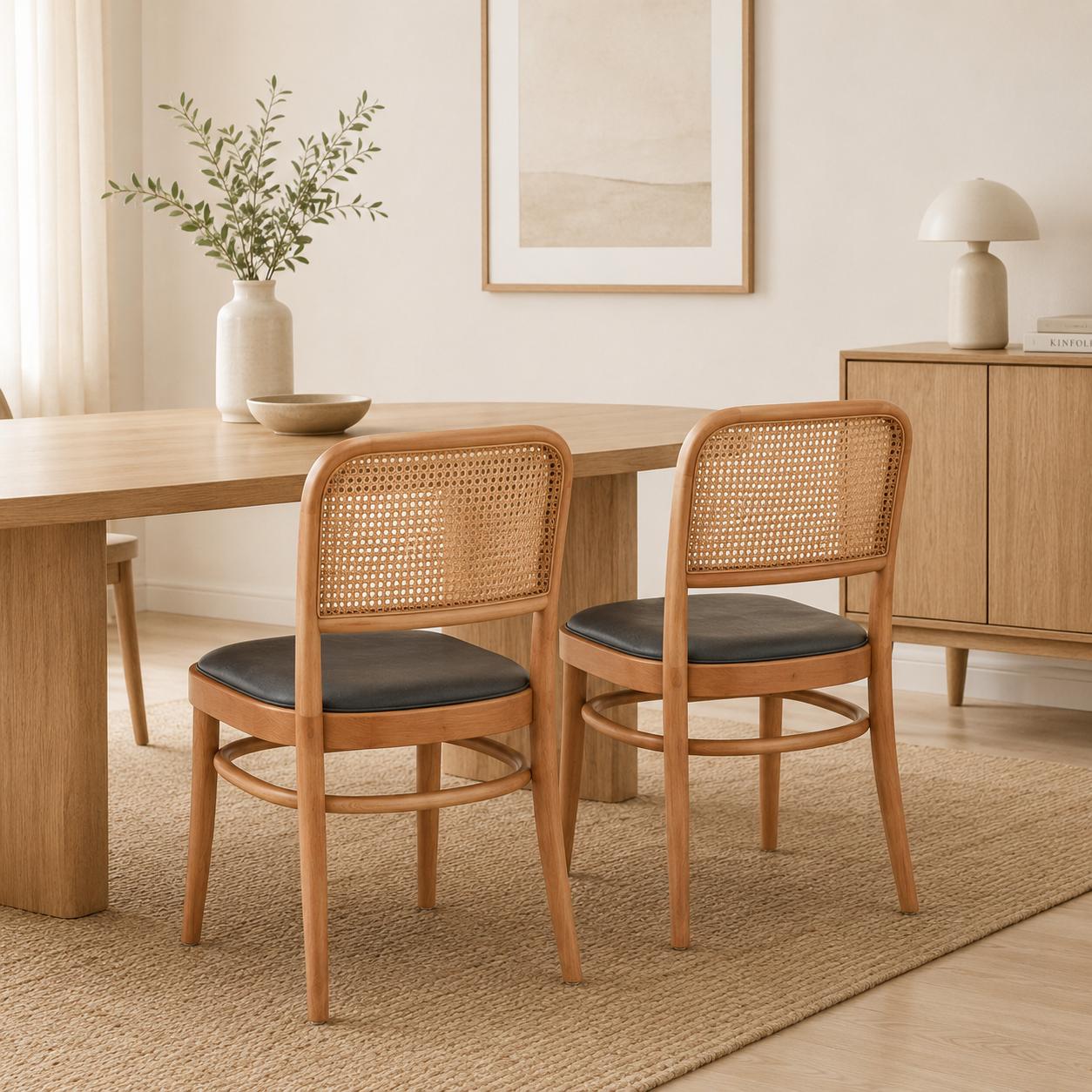 Silla de comedor Madera Hono 44X48x86