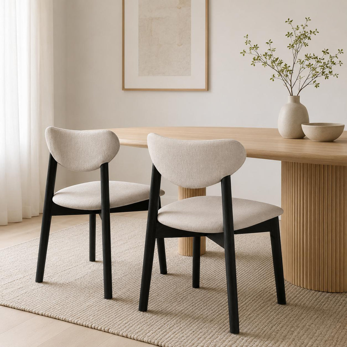 Silla de comedor Teng 49X61x80