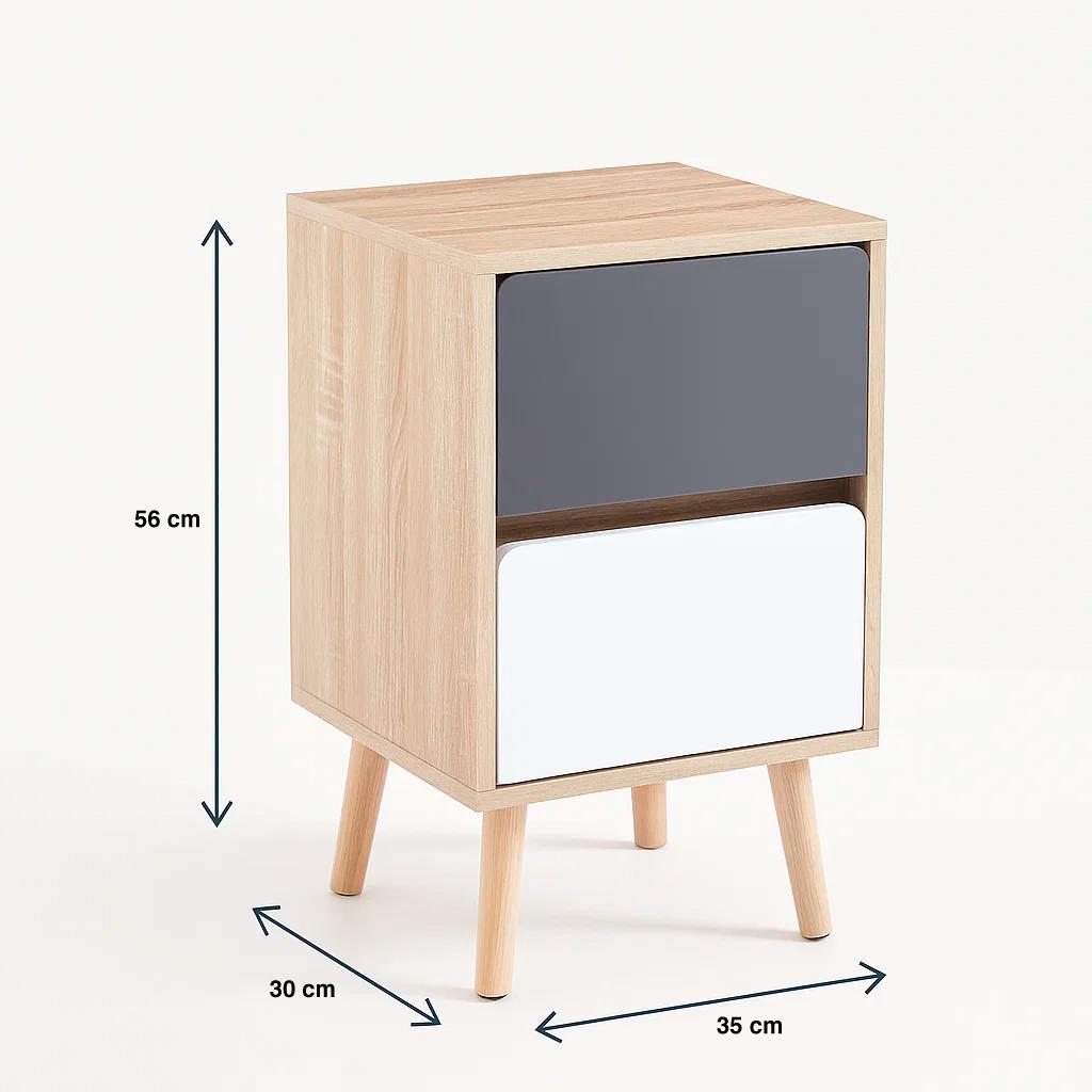 Velador Nordic 35x30x56