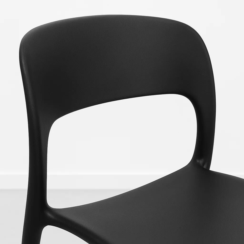 Silla de Comedor o Terraza Alto Tráfico Kentucky - Negra