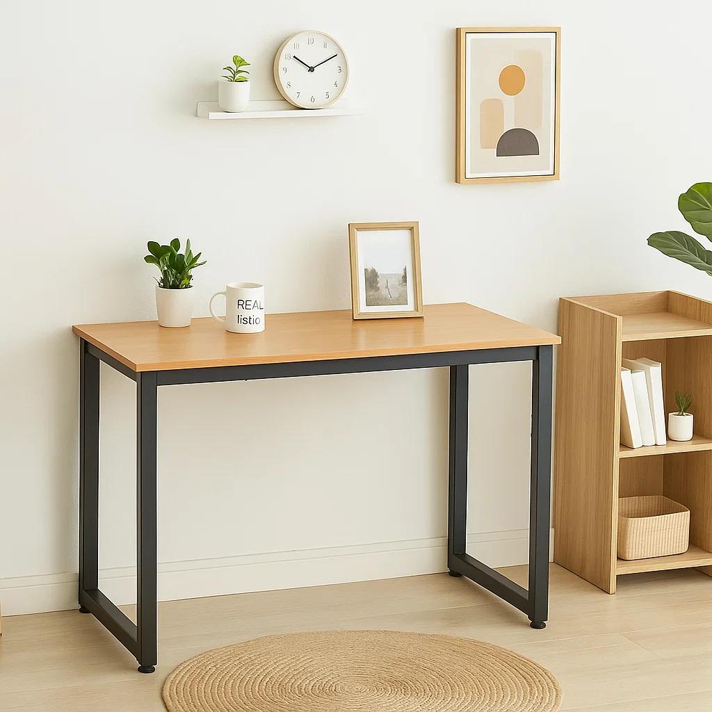 Escritorio Industrial Home Office - Madera Clara