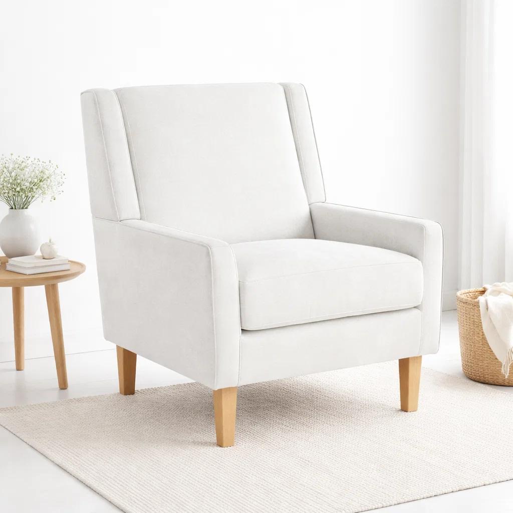 Sillón Elegance Home en Tela Beige