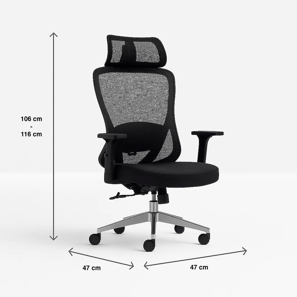 Silla de Oficina Flexor - Negro