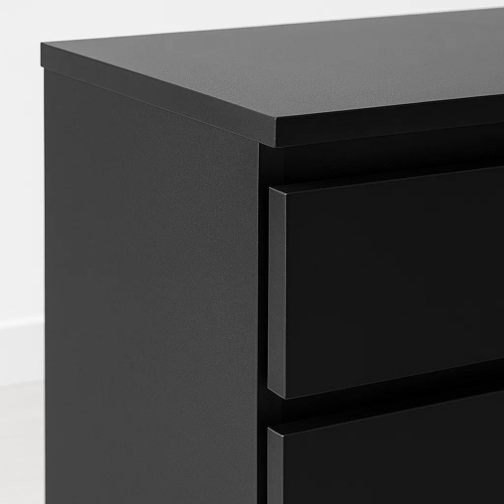 Velador Cajon Doble Minimal 30x40 Oscuro