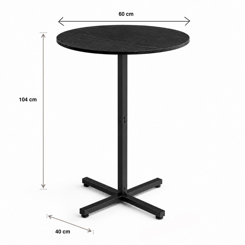 Mesa alta para bar Tach 60x60x104