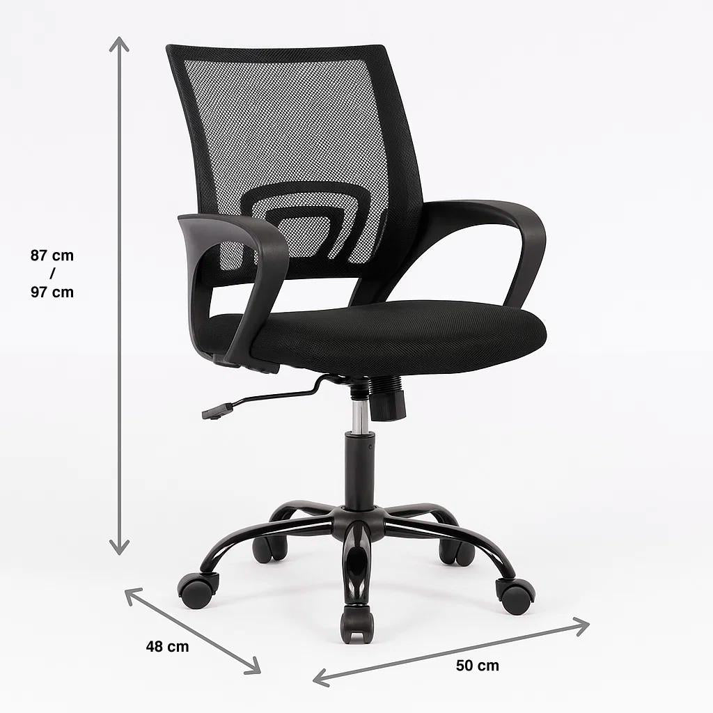 Silla de Oficina Nexo Ergonómica - Negra