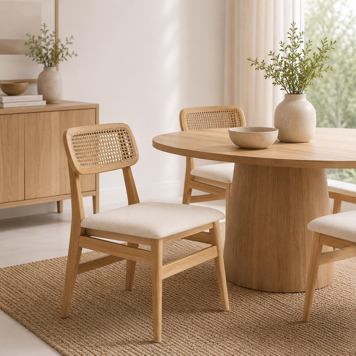 Silla de comedor Madera Loke 46x54x86