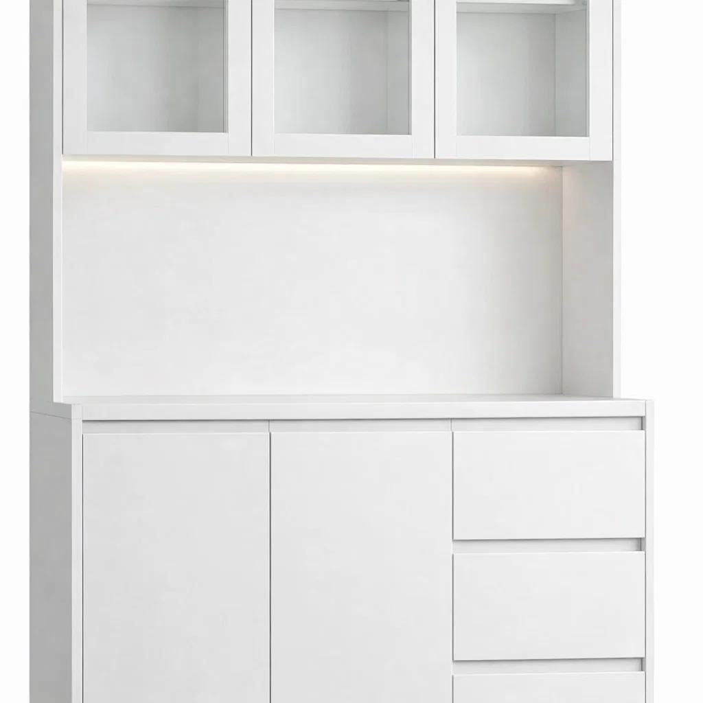 Mueble Buffet Alto LumiGlass