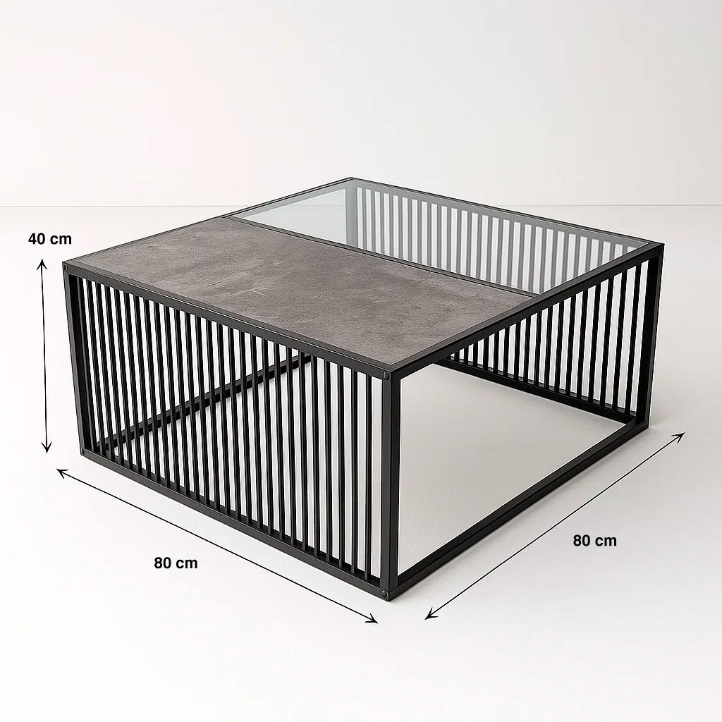 Mesa de centro bohemia 80x80