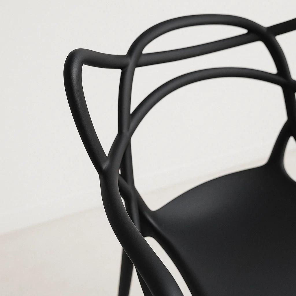 Silla de Terraza Exterior o comedor Master - Negra