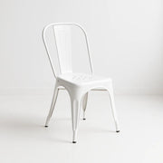 Silla Tolix de Comedor o Terraza Exterior - Blanca