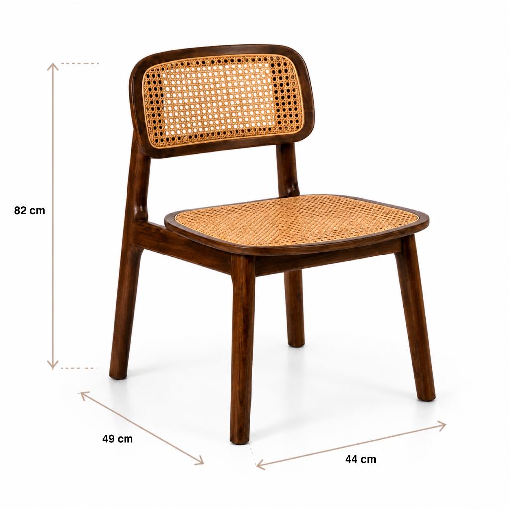 Silla de comedor Liitos 44X49x82