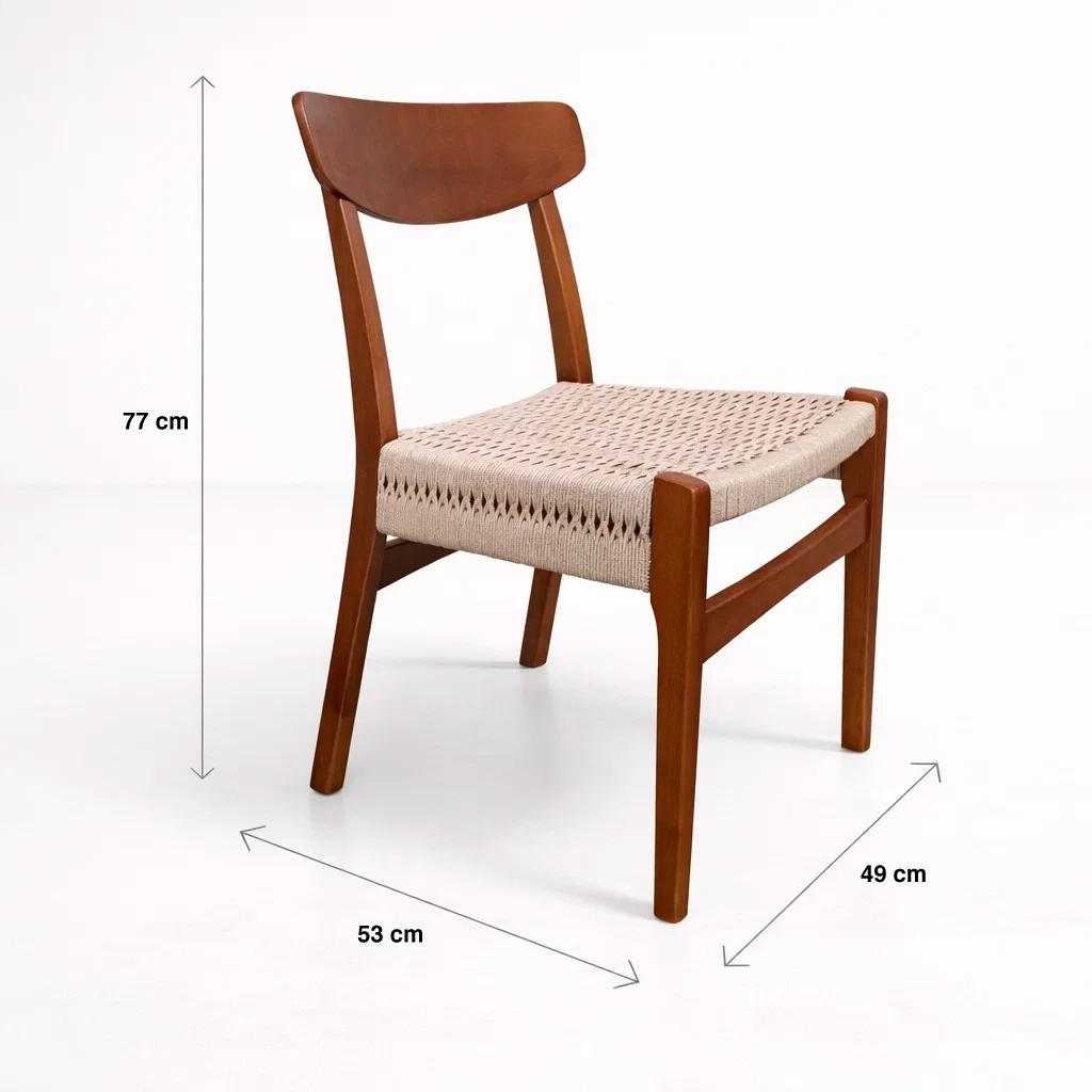 Silla Koda Madera - Natural