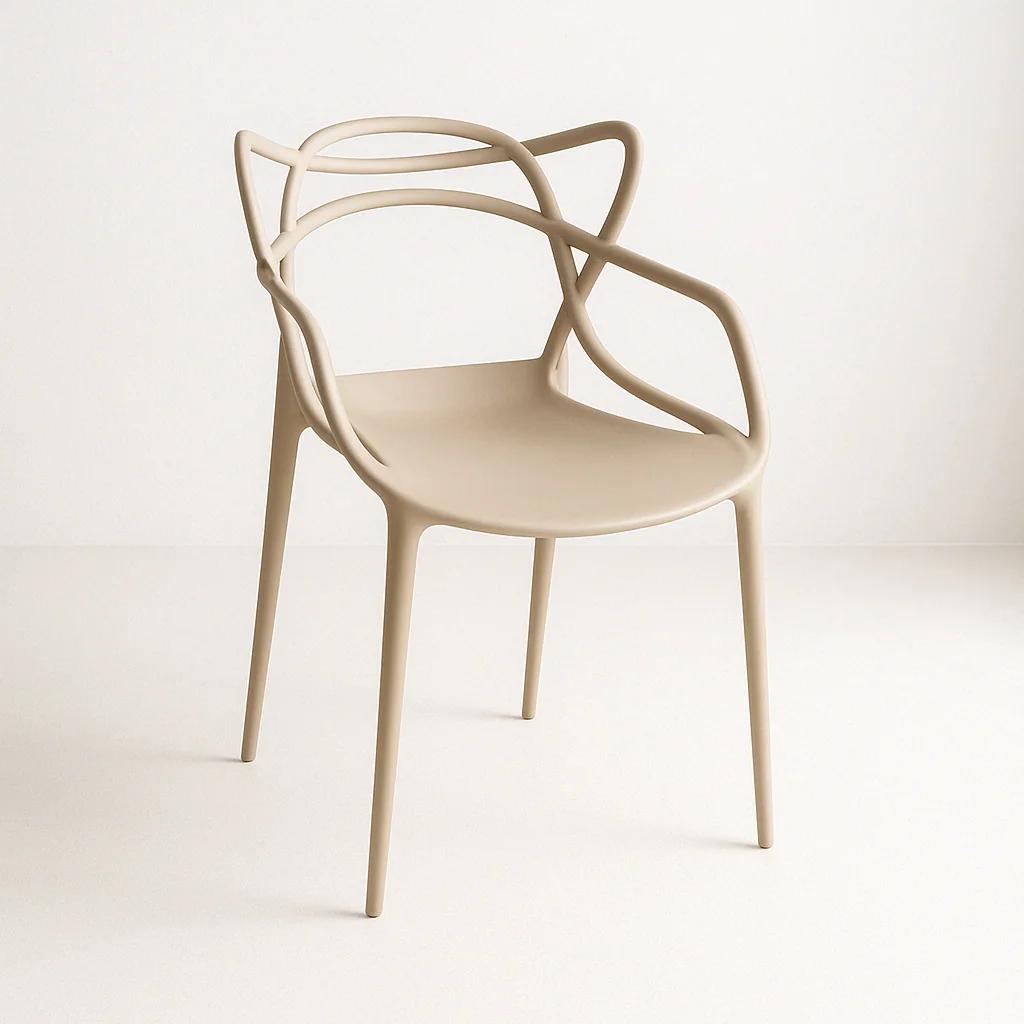 Silla de Terraza o comedor Master - Beige