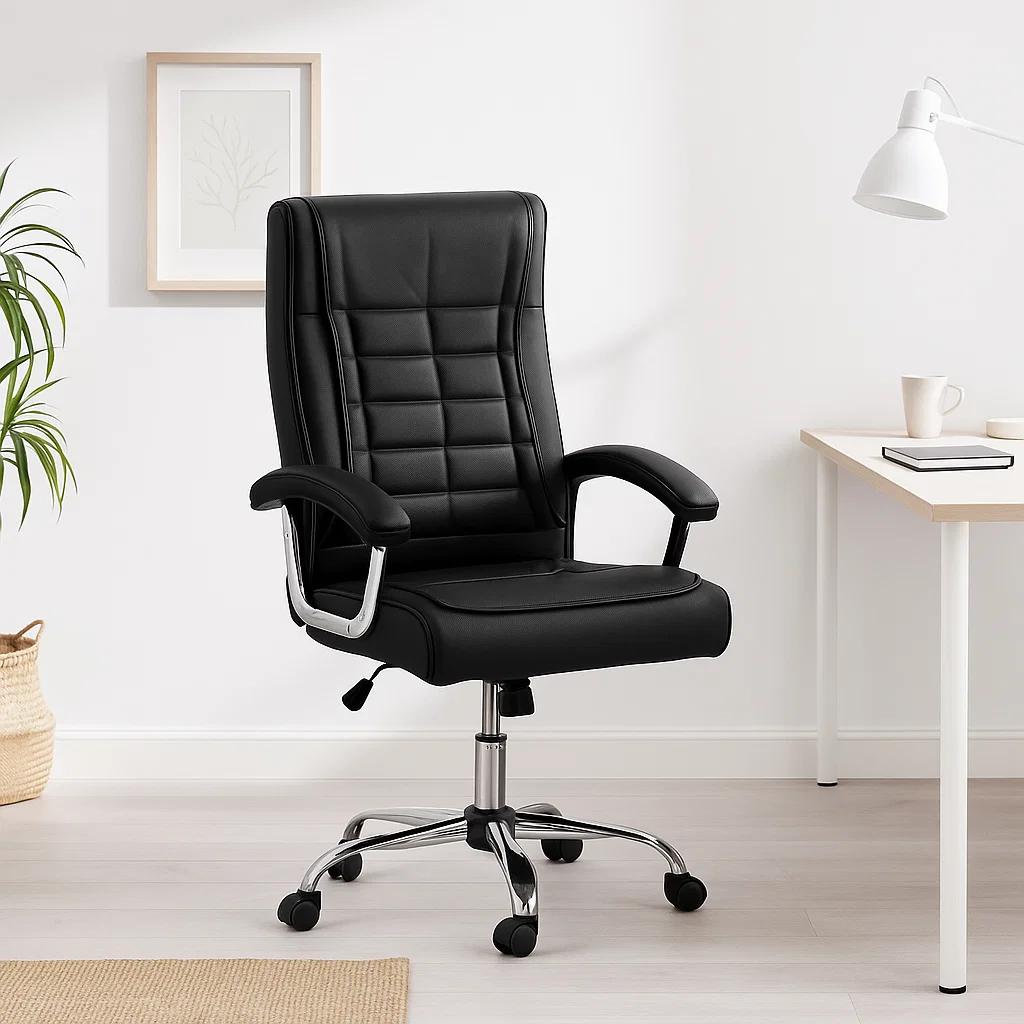Silla Toscana Ejecutiva de Oficina  - Negro