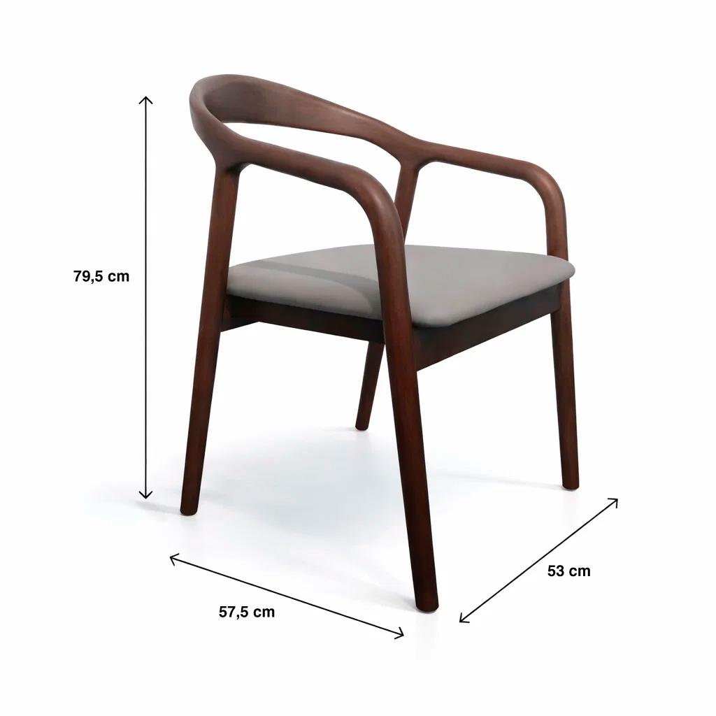 Silla Kind Madera - Oscura