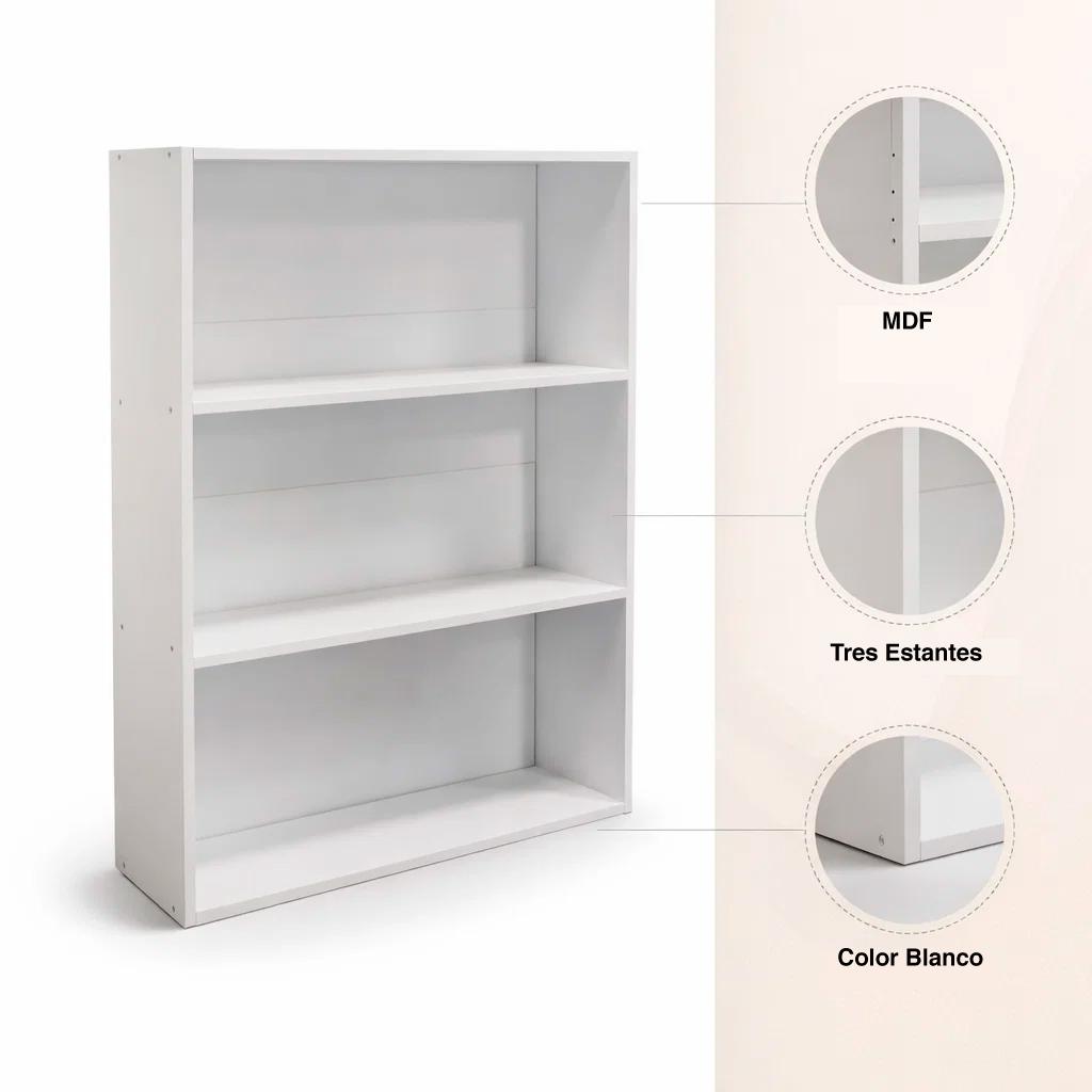 Estante CleanLine Color Blanco