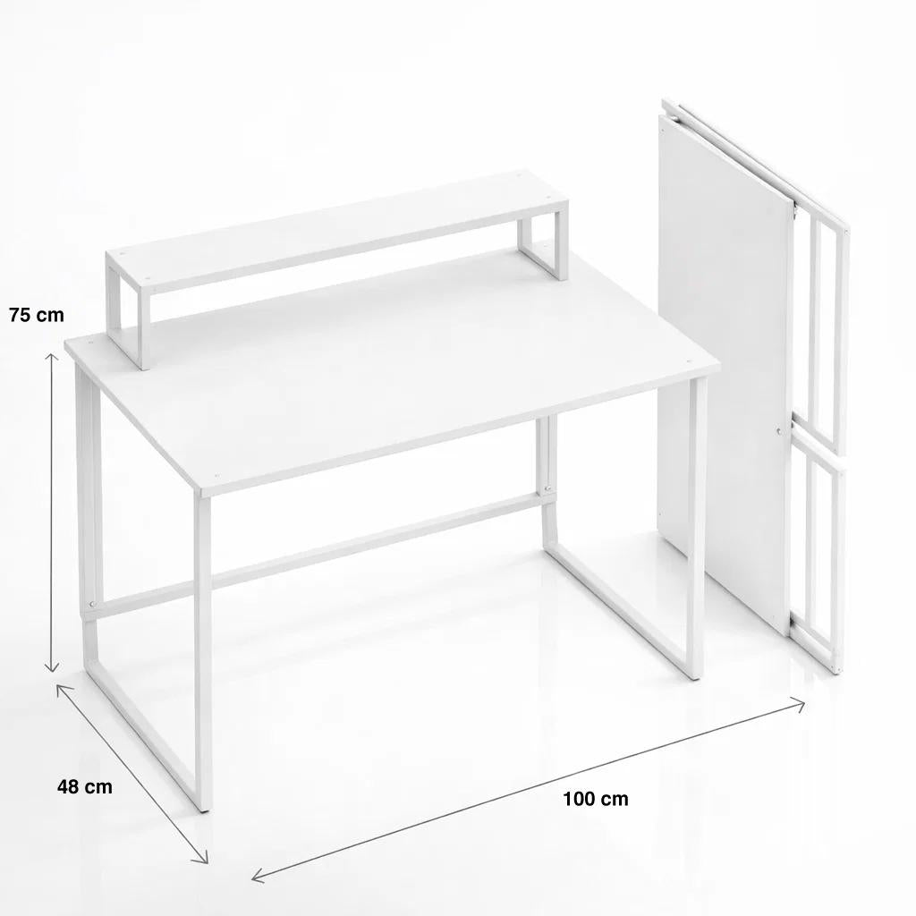 Mesa escritorio plegable Breta 100x48x75