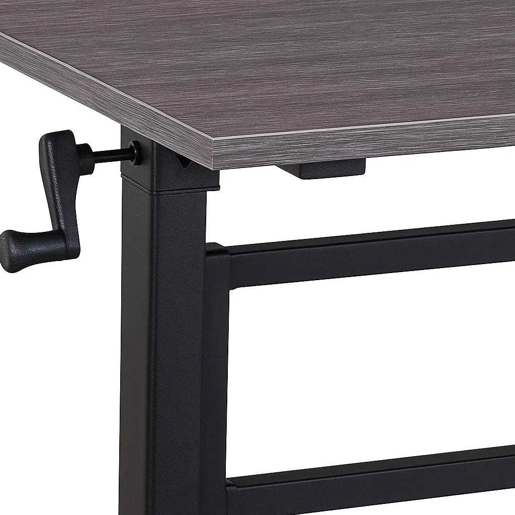 Escritorio de trabajo con altura regulable standing desk - Gris