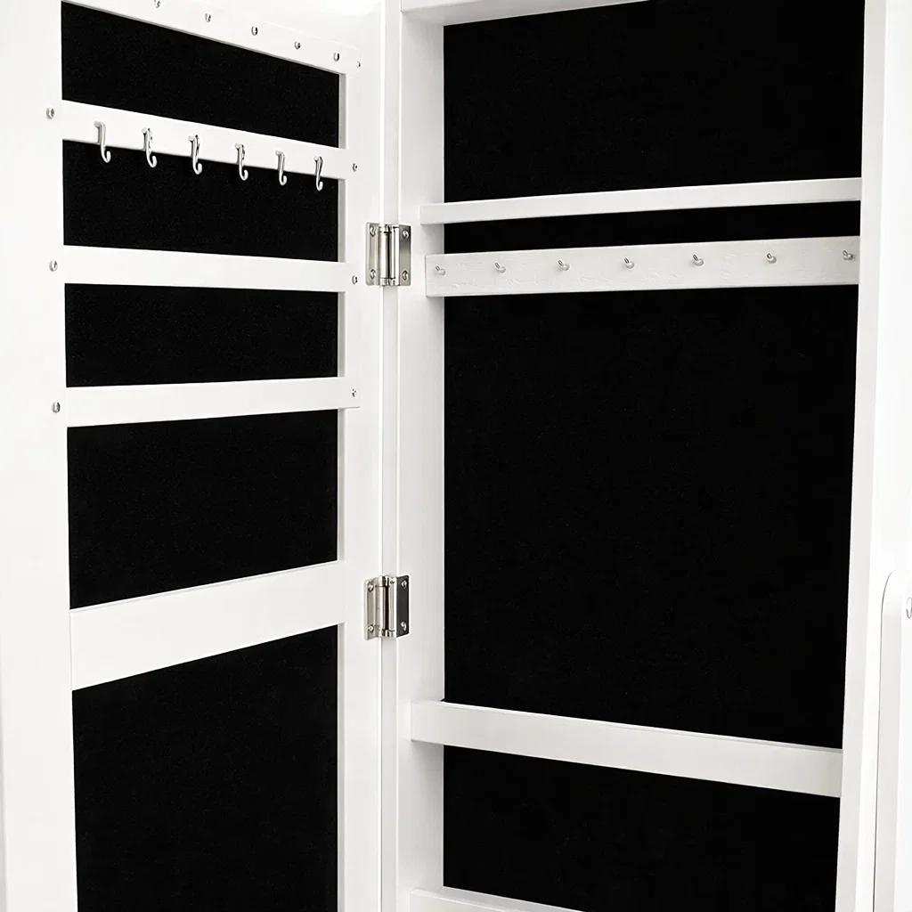 Mueble Espejo Joyero Blanco