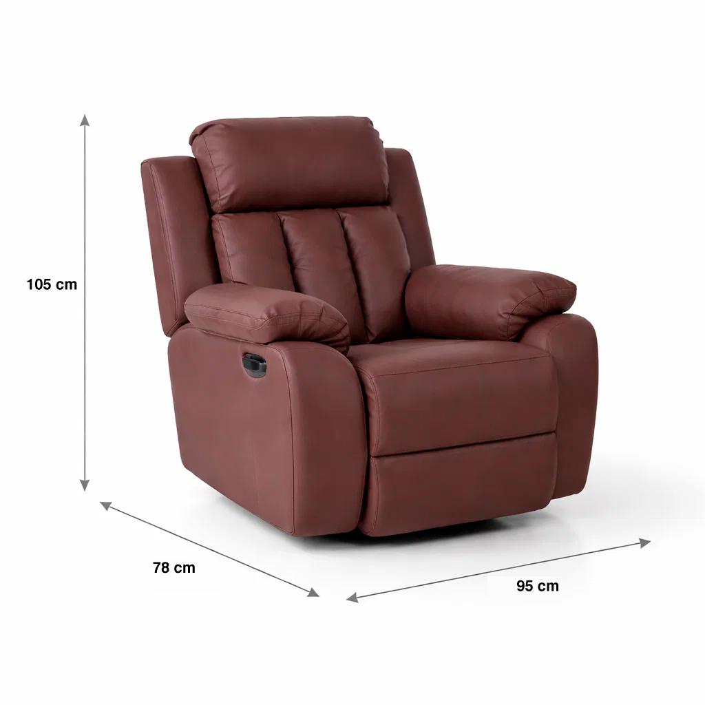 Berger Sillón Solvi - Café oscuro