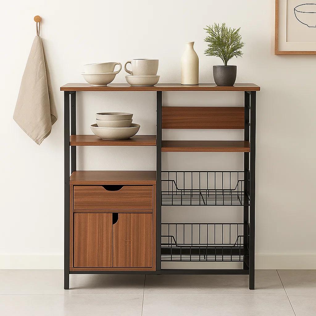 Rack organizador para cocina