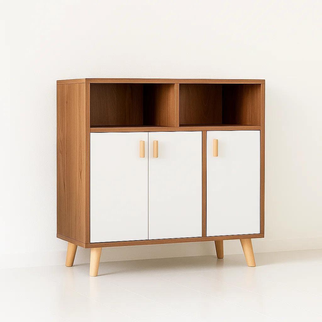 Cómoda Zapatero blanca madera MDF