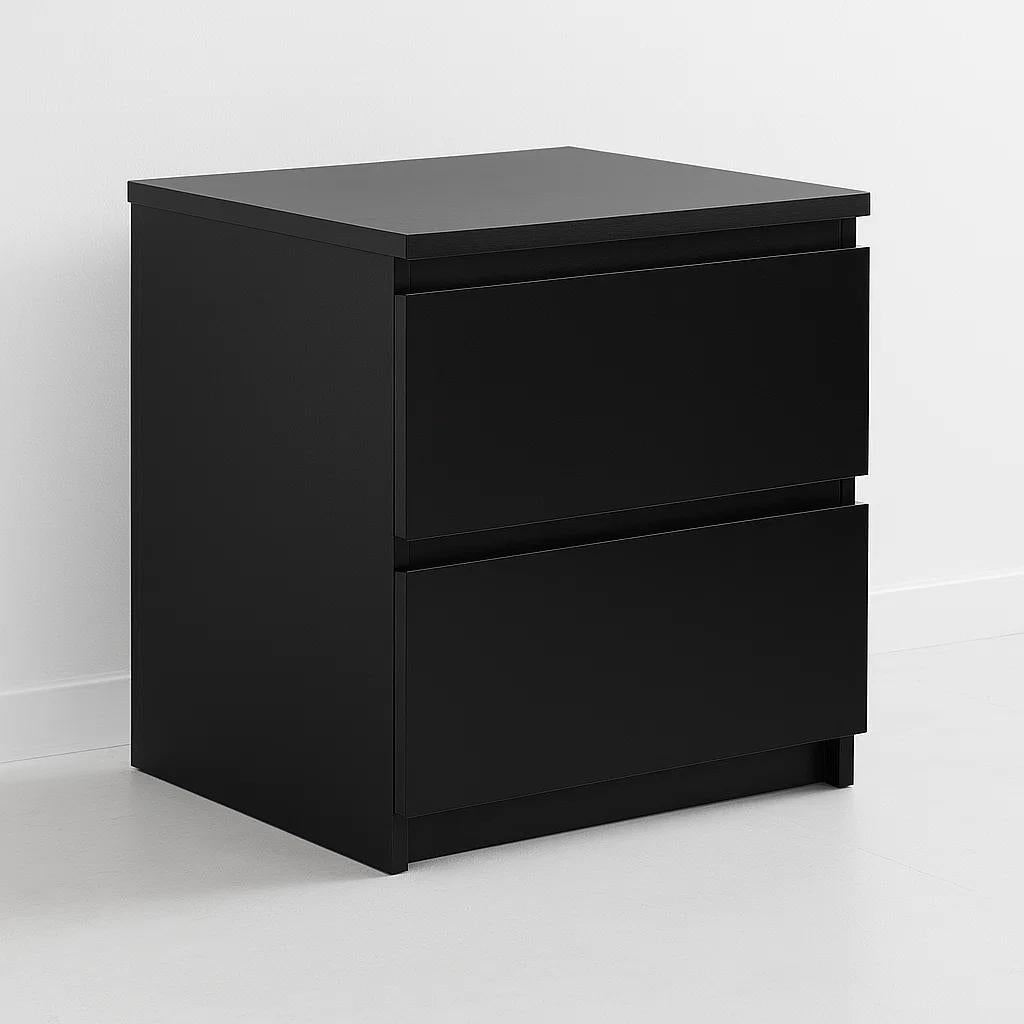 Velador Cajon Doble Minimal 30x40 Oscuro