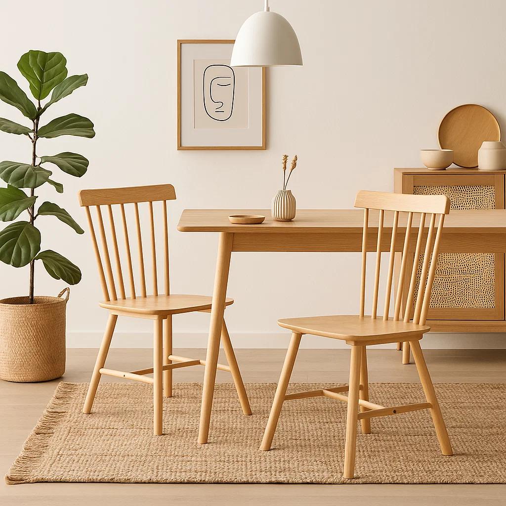 Silla Windsor Madera - Natural