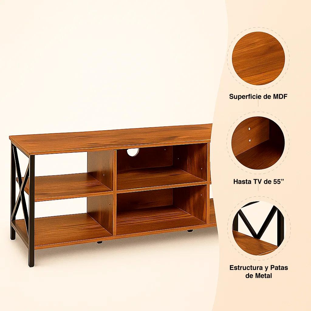 Rack o arrimo librero industrial