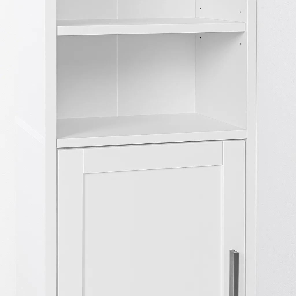Librero MultiStore con Puerta - Blanco