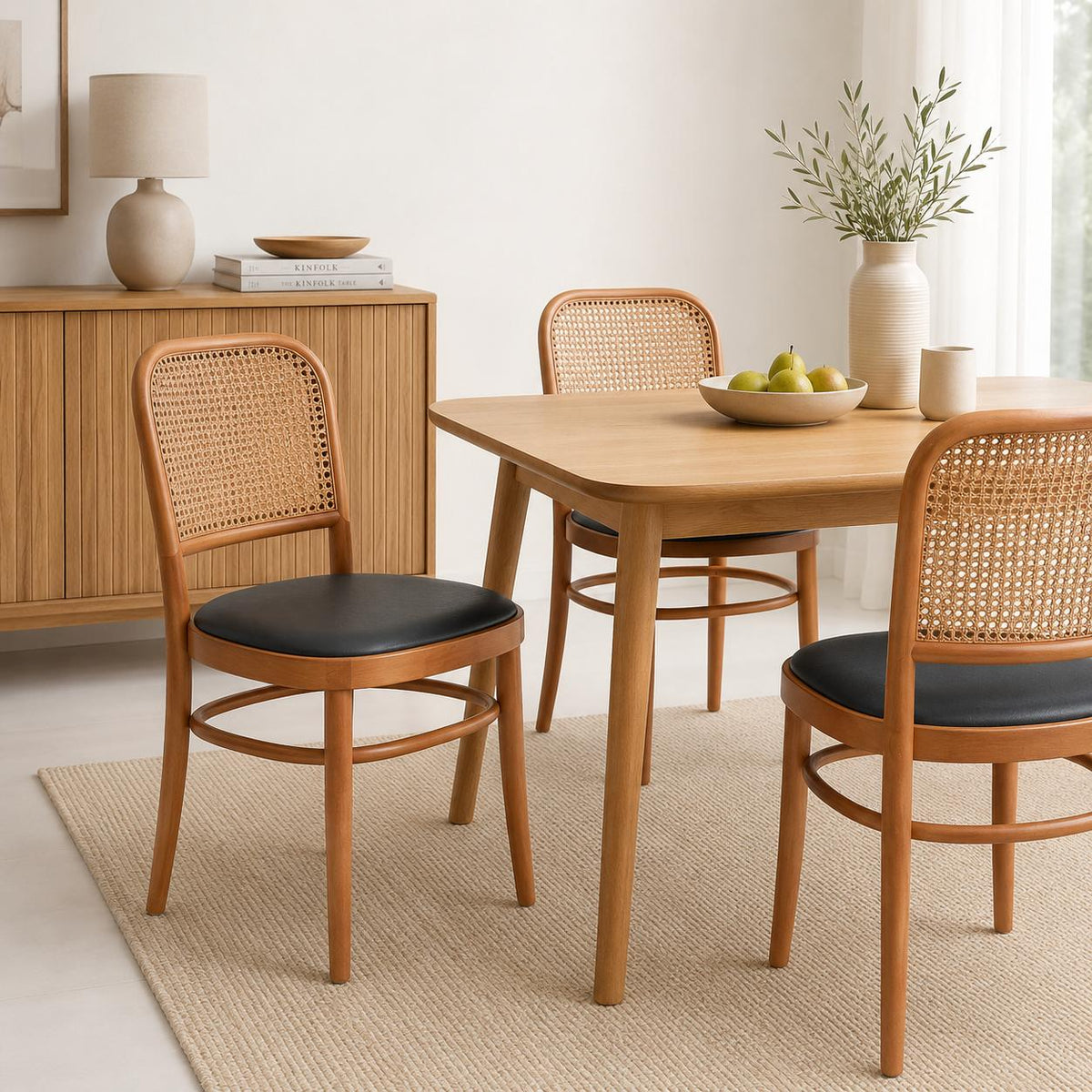 Silla de comedor Madera Hono 44X48x86