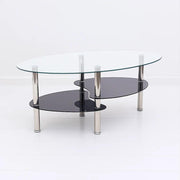 Mesa de centro vidrio 2 caras