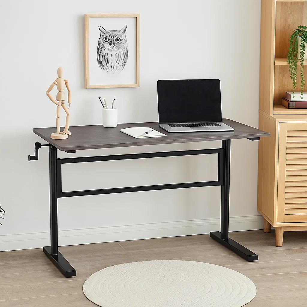 Escritorio de trabajo con altura regulable standing desk - Gris