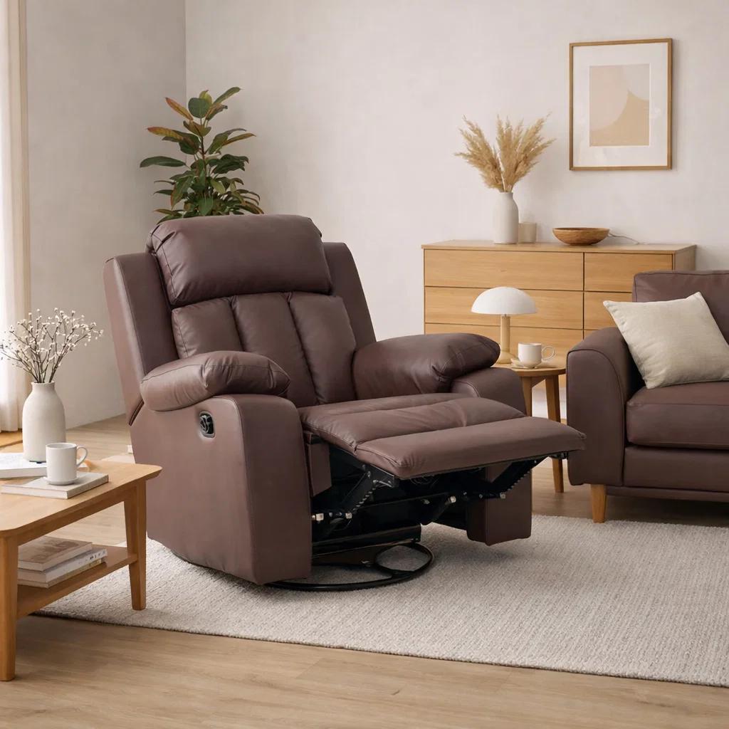 Berger Sillón Solvi - Café oscuro