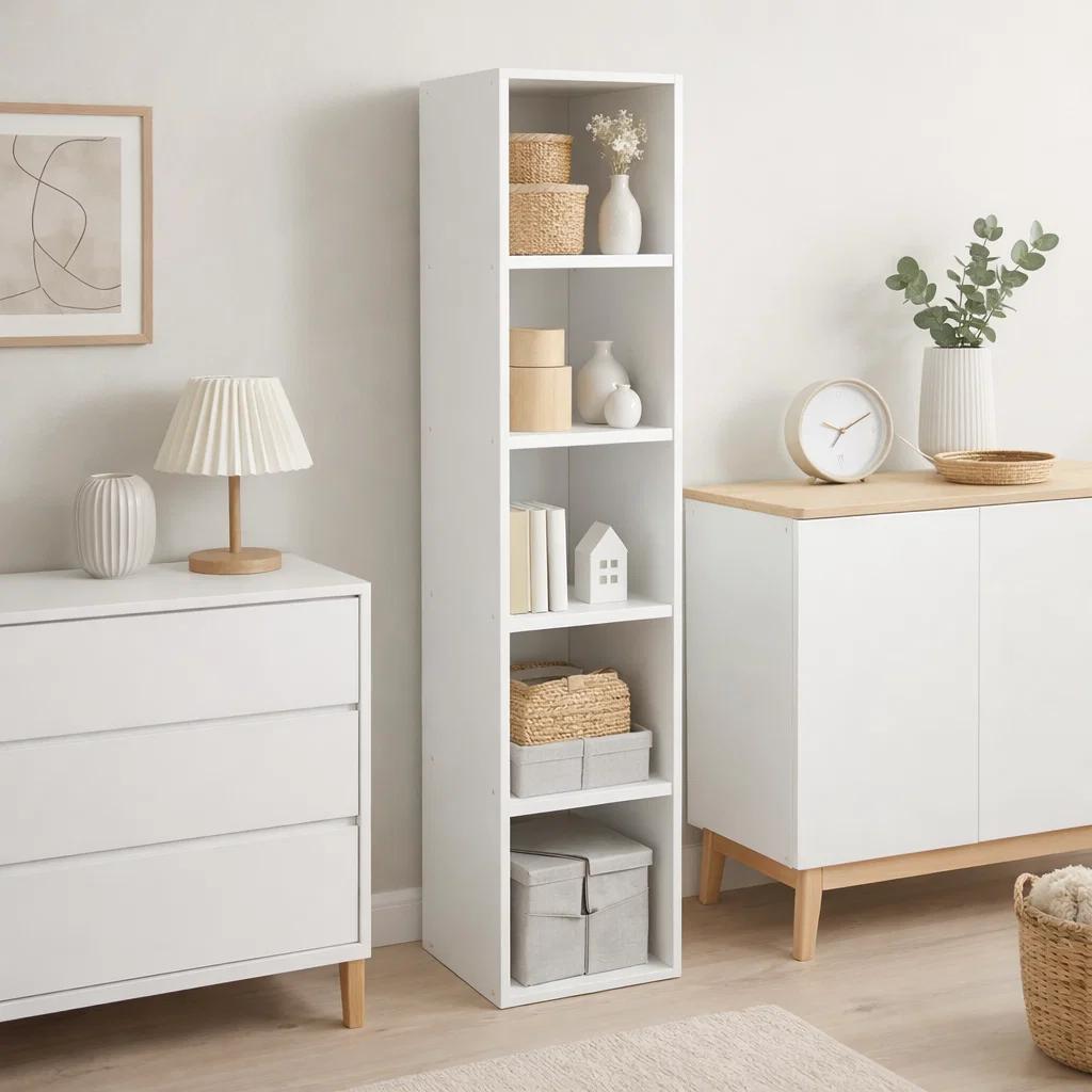 Estante Eiry 5 Color Blanco
