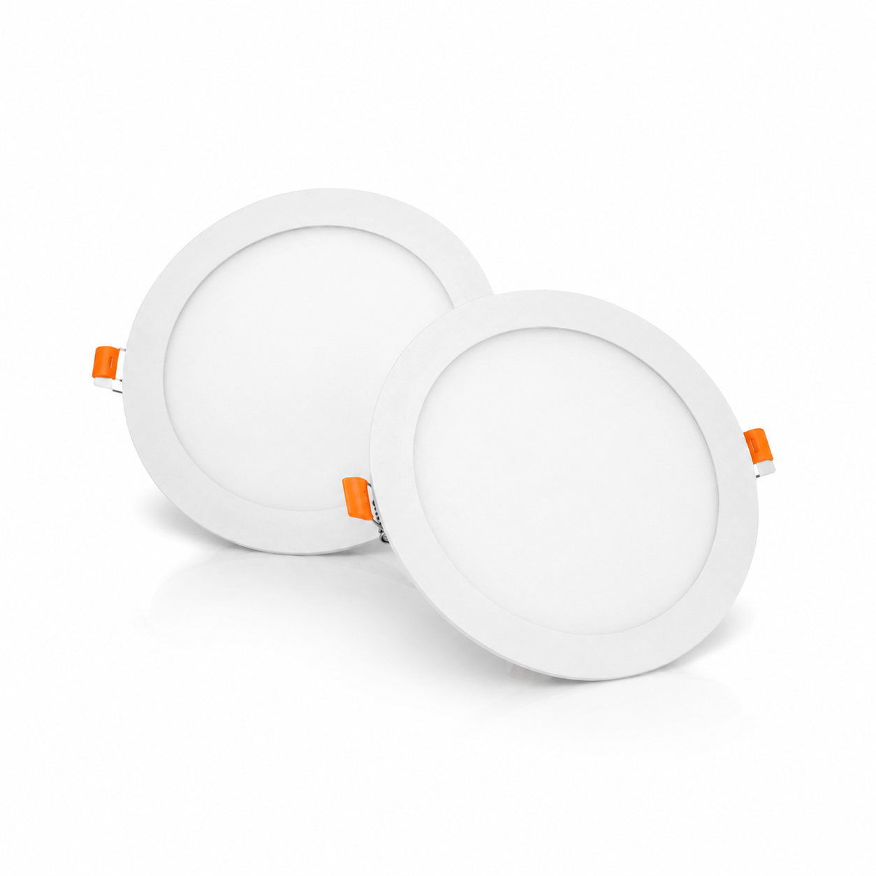 Pack 2 Panel Embutido 6W Neutro 4000K Konnergie