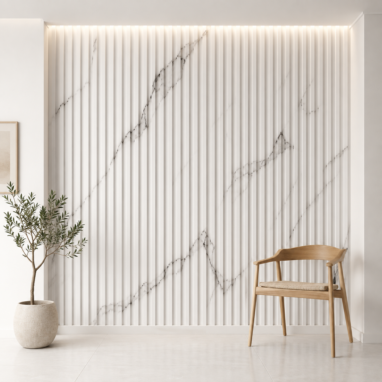 Panel decorativo PVC color Marble 280x16x2,3cm Caja 16 piezas