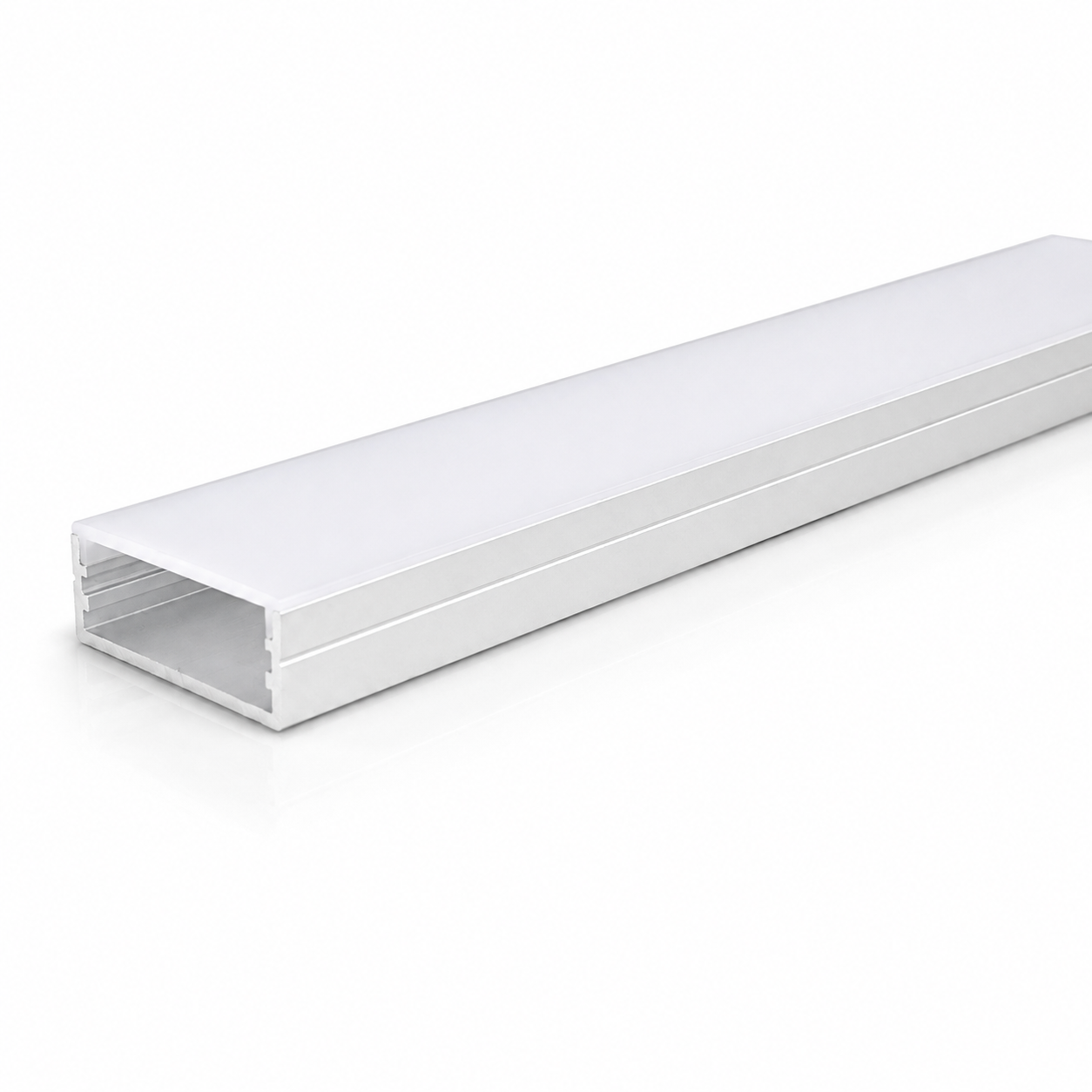 Perfil 2 metros 509 Sobrepuesto Color Blanco 0.5mm Konnergie
