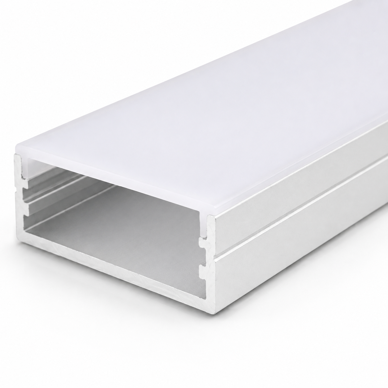 Perfil 2 metros 509 Sobrepuesto Color Blanco 0.5mm Konnergie